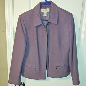 Casual Corner Women's Lavender Blazer